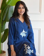 Blue Berry Kurta Pant Set