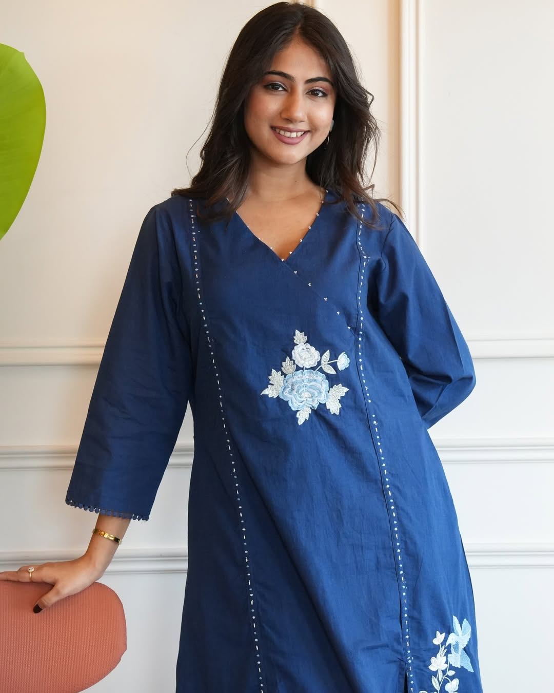 Blue Berry Kurta Pant Set