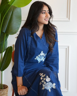 Blue Berry Kurta Pant Set