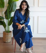 Blue Berry Kurta Pant Set
