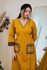 Gamthi Cotton Kurta & Plazzo Set (4 Colors)