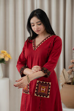 Gamthi Cotton Kurta & Plazzo Set (4 Colors)