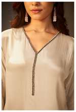 Pure Crepe Floral Kurta suit Set