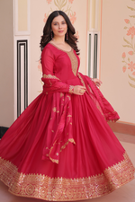 Rani Embroidered Georgette Gown