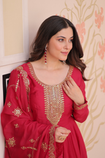 Rani Embroidered Georgette Gown