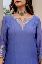 Vodka Bloom Mul Chanderi Sharara Suit