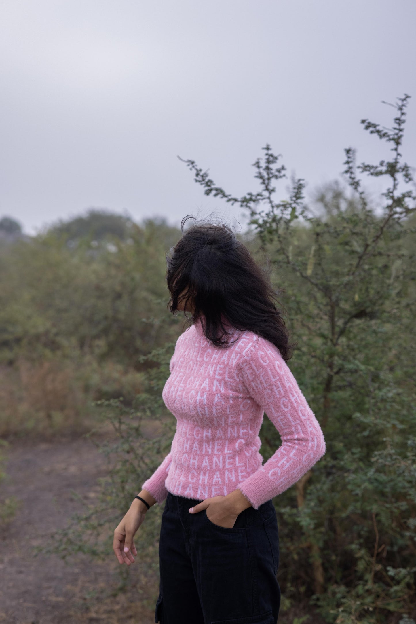 Rose Pink Pull  Over