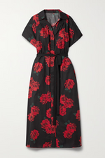 Rayon Roses Dress