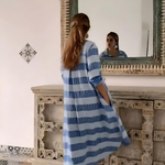 Striped Short Dress