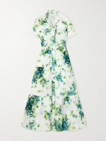 Floral Printed Flared Dress