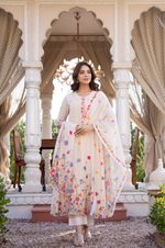 Floral Grace Cotton Suit Set