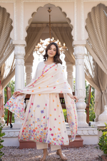 Floral Grace Cotton Suit Set