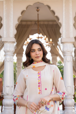 Floral Grace Cotton Suit Set
