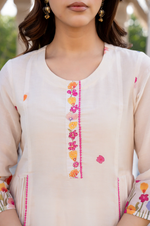 Floral Grace Cotton Suit Set