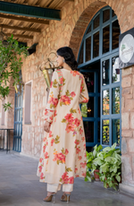 Floral Printed Mul Cotton Suit Set- Summer Special