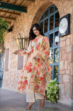 Floral Printed Mul Cotton Suit Set- Summer Special