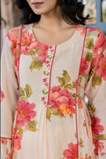 Floral Printed Mul Cotton Suit Set- Summer Special