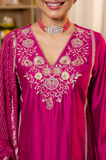 Rani Embellished Crepe Suit Set