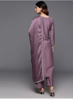 Onion Pink Chanderi kurta pant with Dupatta- Festive Suit