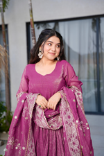 Gulabo Heavy Gown (Set Of 3)