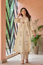Khadi Cotton Pocket Design Kurta Pant