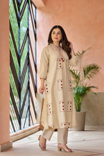 Khadi Cotton Pocket Design Kurta Pant