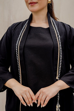 All Black Classic Cotton Co-Ord Set
