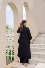 All Black Classic Cotton Co-Ord Set