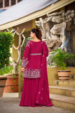 Gulabo Georgette Embroidered Sharara