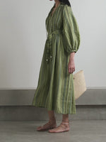 Printed Long Soothing Cotton Dress